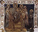 Madonna Enthroned with the Child, St Francis and four Angels